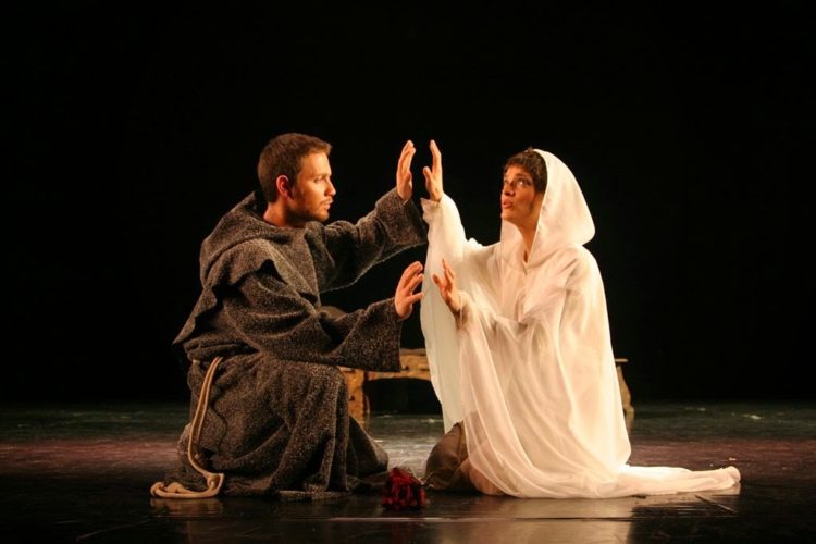Francisco e Clara num recente musical